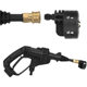 Car washing, agricultural spraying, watering, six-in-one 1/4 quick connection nozzle water pipe high pressure water gun plastic nozzle gun head