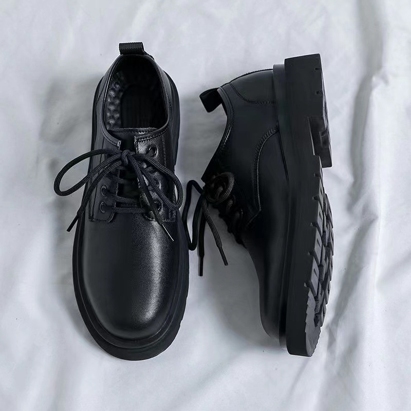 Leather shoes men's soft bottom wide feet comfortable super soft workwear fashionable shoes popular breathable bridesmaid leather shoes hotel work shoes men