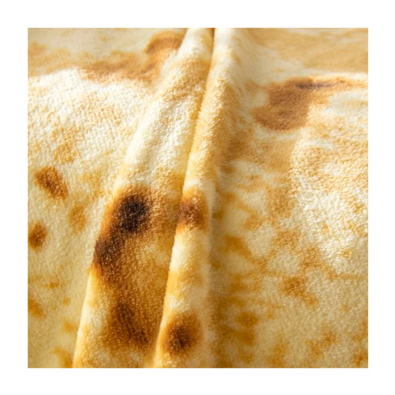 Cross-border pizza blanket pancake blanket simulation food blanket flannel blanket air conditioning blanket office blanket sofa blanket