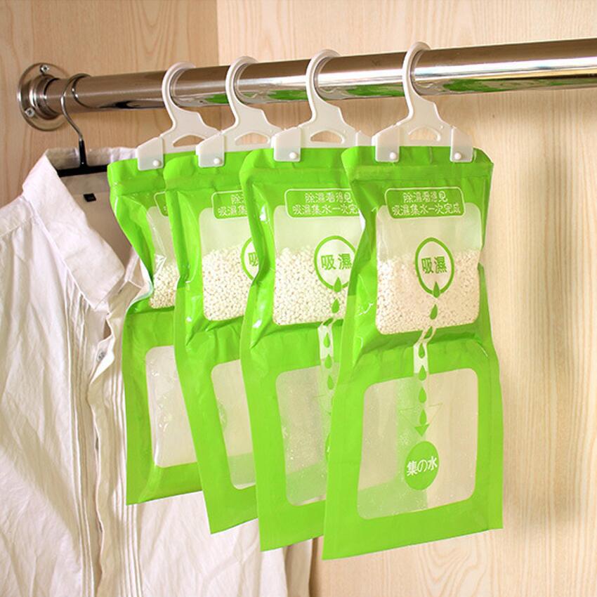 Hangable wardrobe moisture-proof agent wardrobe wardrobe hanging moisture-absorbing bag mildew-proof moisture-proof dehumidification bag room desiccant