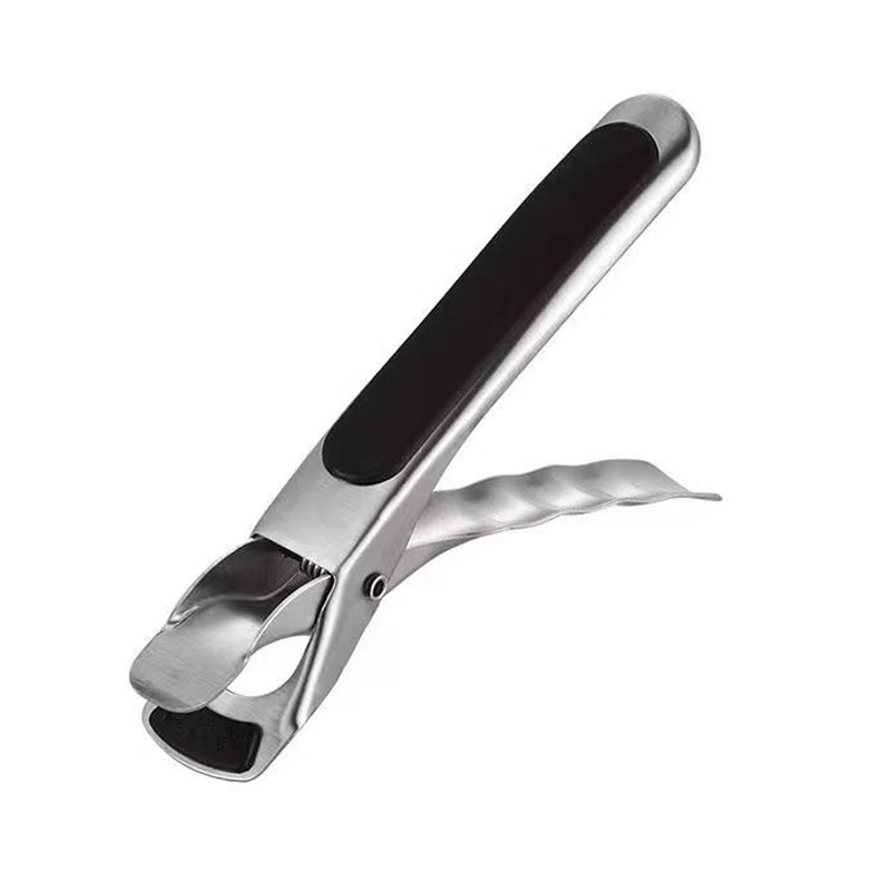 430 Stainless Steel Tarzan Clip Anti-scalding Clip Bowl Clip Non-slip Silicone Handle Food Clip Casserole Plate Clip Wholesale