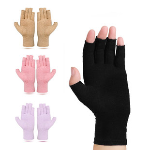 Cross-border Amazon Half-finger Pressure Slow Pain Gloves Fitness Half-finger Gloves Inflammation Joint Protective Riding Gloves