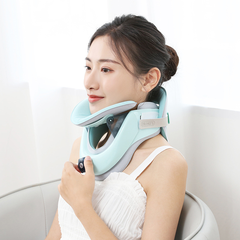 He Haoming Cervical Retractor Neck Inflatable Neck Bracket Protector Neck Fixer Home Cervical Orthosis