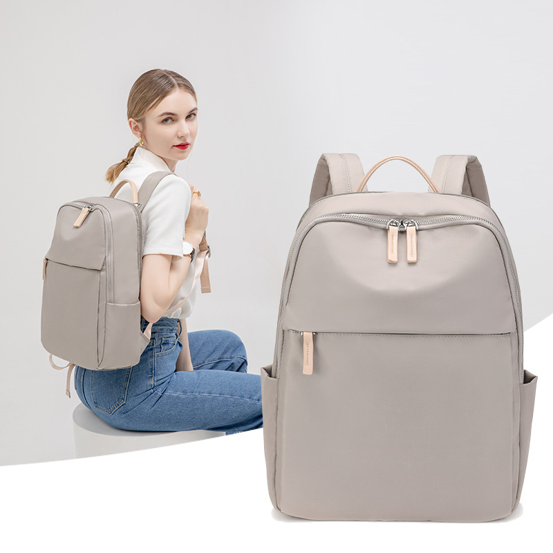 Computer Bag Lightweight Commuter Backpack Factory Direct 2024 Summer New Oxford Cloth Travel Backpack Large Capacity
