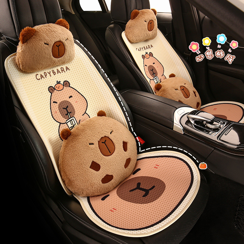 Weiblich Männlich niedlichen cartoon Vier Jahreszeiten universal auto sitzkissen geeignet für Wuling obst Hongguang MINI obst Plus_voghion.com
