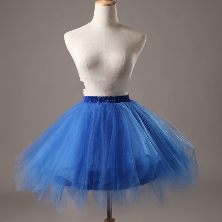 European and American Candy Color Multicolor Half-length Tutu Skirt Photo Studio Wedding Photography Half-length Short Skirt Colorful Ponder