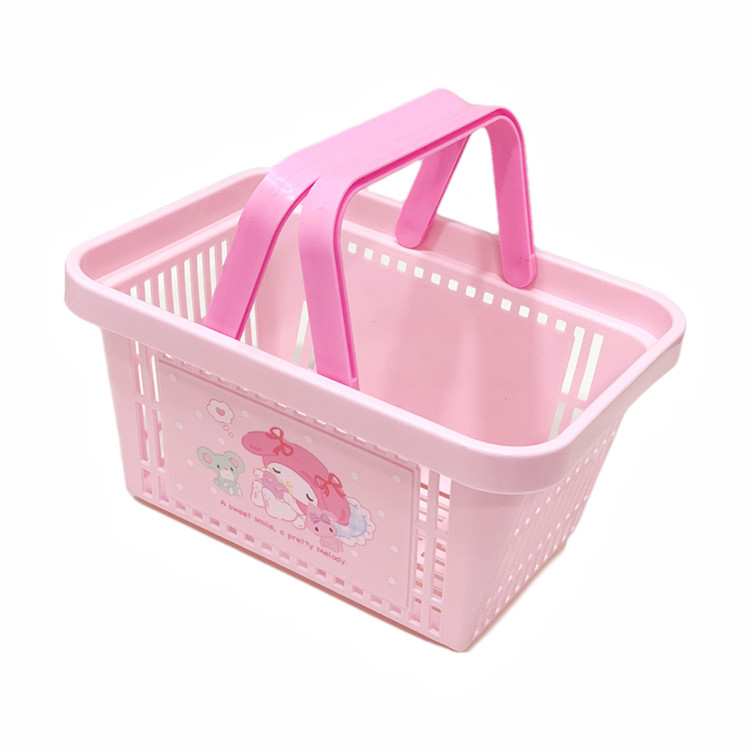 Creative Home Cute Bath Basket Kulomipacha Dog Bathroom Hand Basket Toiletries Storage Basket Bath Basket