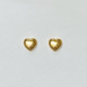 21L = 12.5MM * heart * bright gold