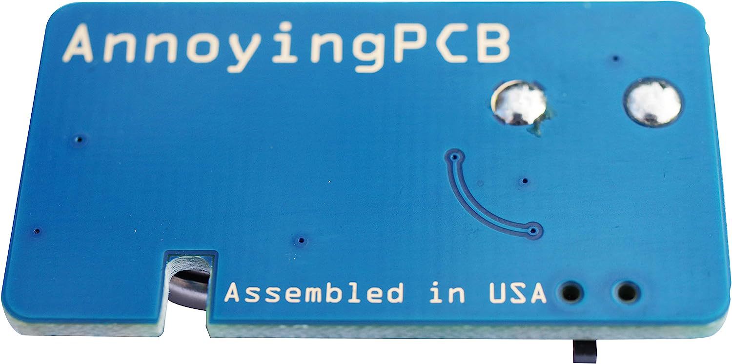 Cross-border AnnoyingPCB prank trick hidden annoying buzzer office noise device toy