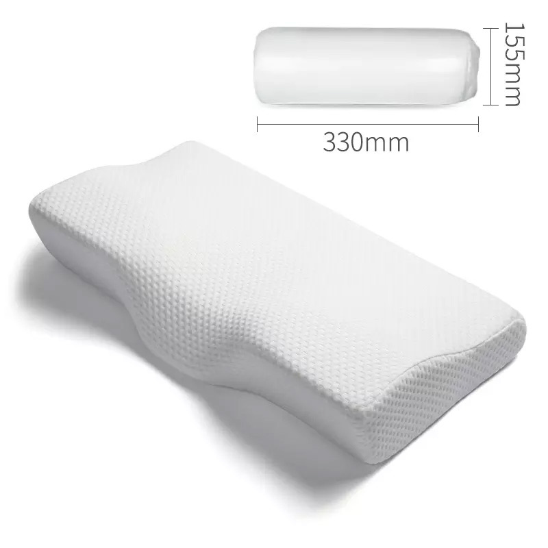 Cross-border Sleep Aid Memory Pillow Butterfly Pillow Hotel Homestay Home Memory Foam Pillow Care Cervical Pillow