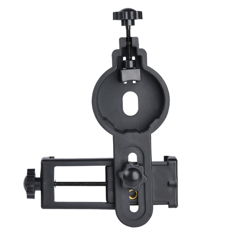 New mobile phone photo clip astronomical single double tube microscope slit lamp universal adjustable shooting bracket telescope