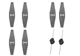 6 blades +2 grass ropes