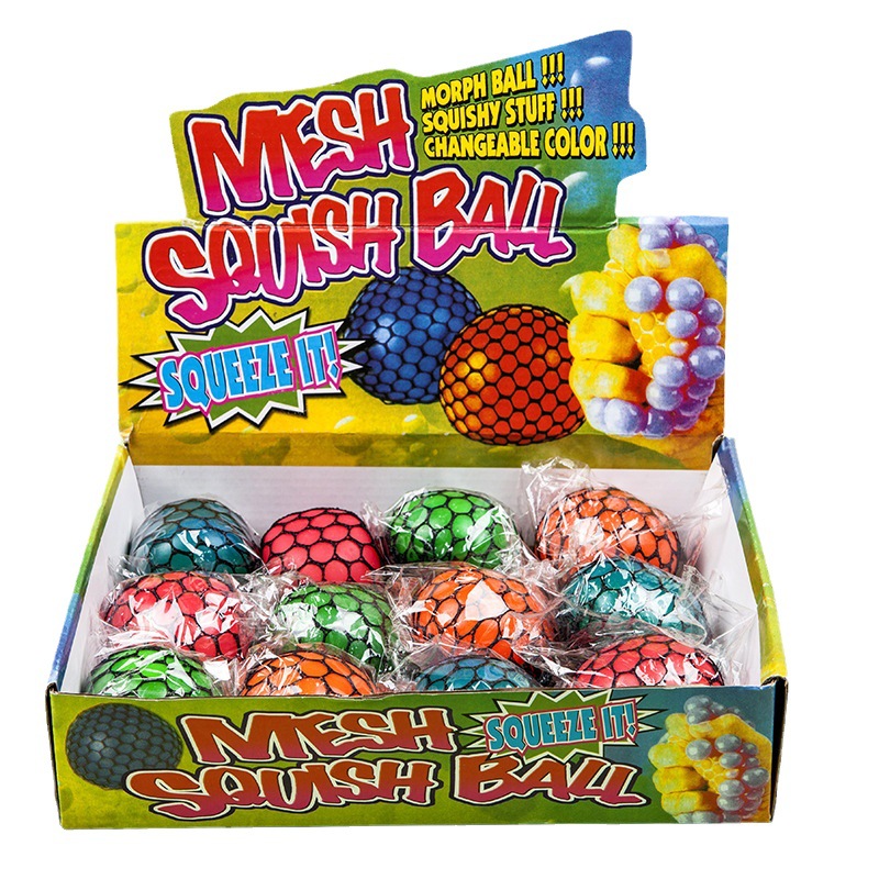 Vent decompression grape ball funny creative beads water polo vent pinch music beads grape ball toys wholesale