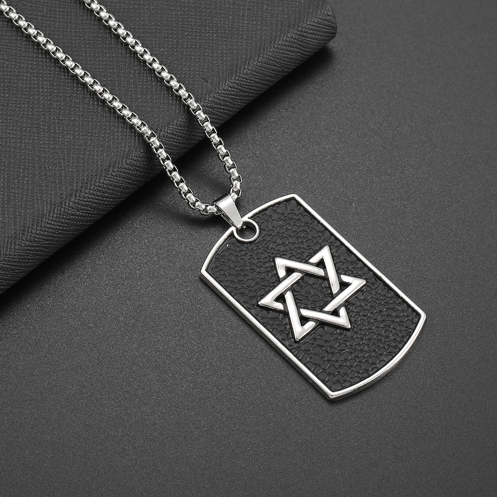 Six-pointed Star Military Card