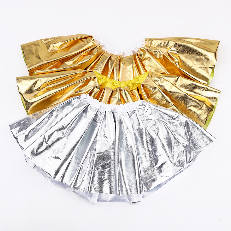 European and American Halloween costume pettiskirt cheerleading girls' sequined mesh tutu skirt