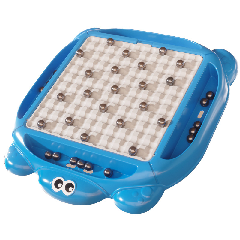 Children's magnetic induction chess casual puzzle magnet battle desktop game suit magnet parent-child interactive toy