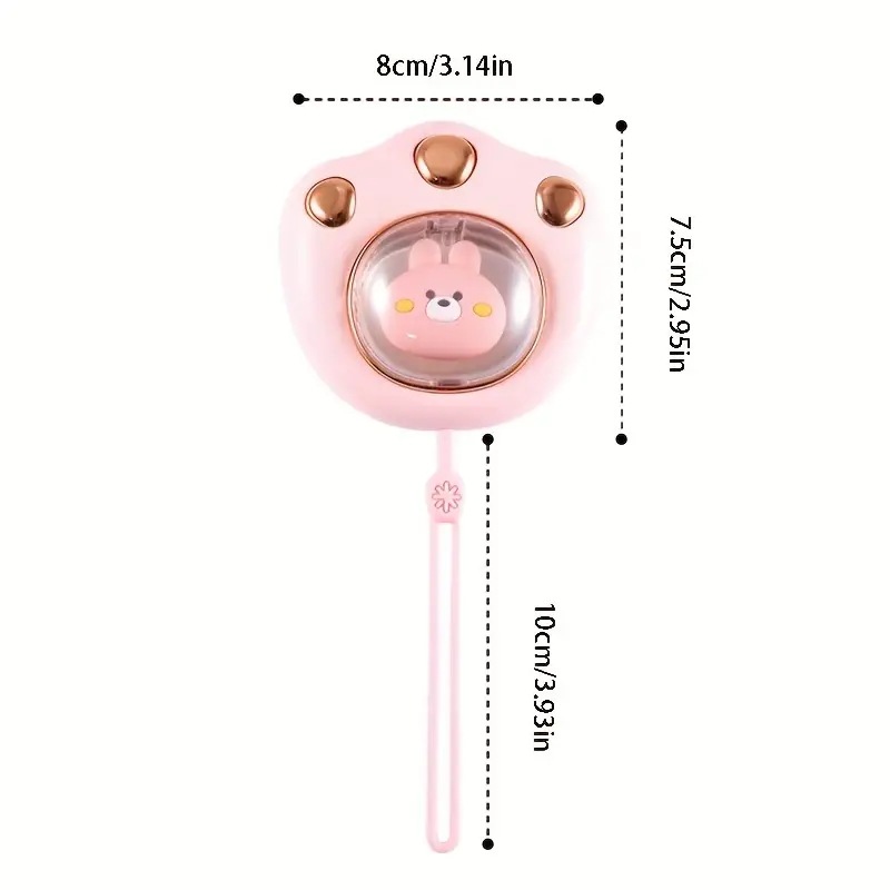 usb mini spaceman cartoon hand warmer cat claw hand warmer rechargeable baby warmer rechargeable electric heater explosion-proof