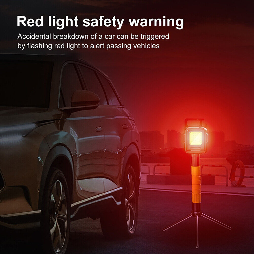 Multi-function keychain light COB dual light source magnetic suction outdoor rechargeable emergency flashlight mini portable work light