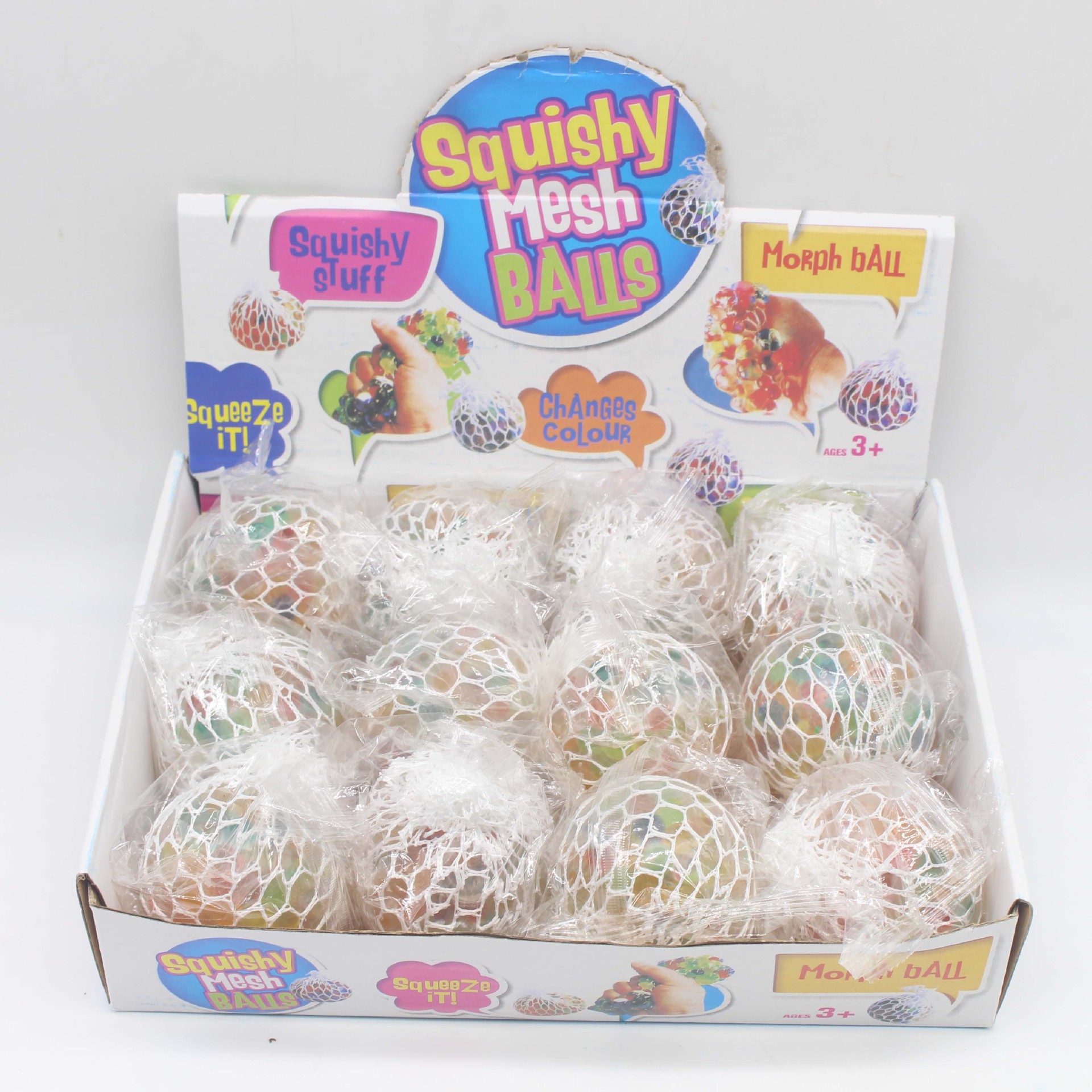 Color Crystal Grape Ball New Strange Venting Grape Ball Tricky Decompression Toy Hand Kneading Grape Ball Spot