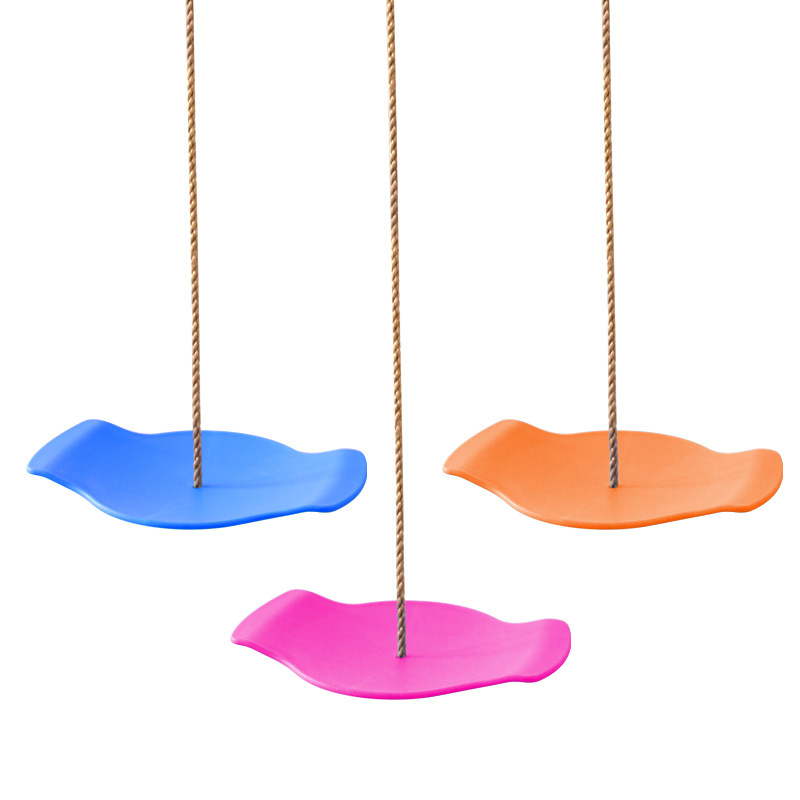 Children's swing small swing single outdoor indoor hanging plate plastic Butterfly Swing Swing
