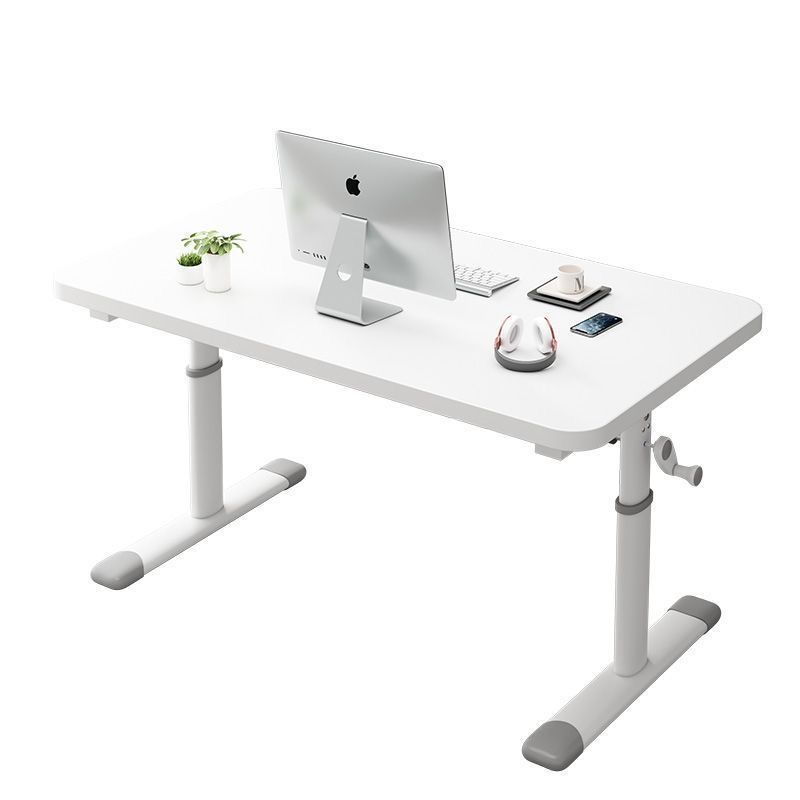 Computer Desk Simple Desk Hand-cranked Lifting Home Children's Study Desk Bedroom Desktop E-sports Meeting Table