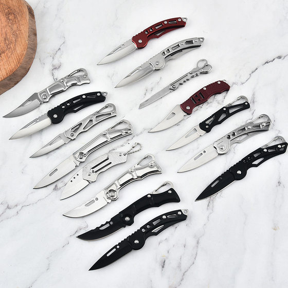 Wholesale outdoor folding knife outdoor camping portable stainless steel outdoor knife fruit knife Bo Xiaoke knife