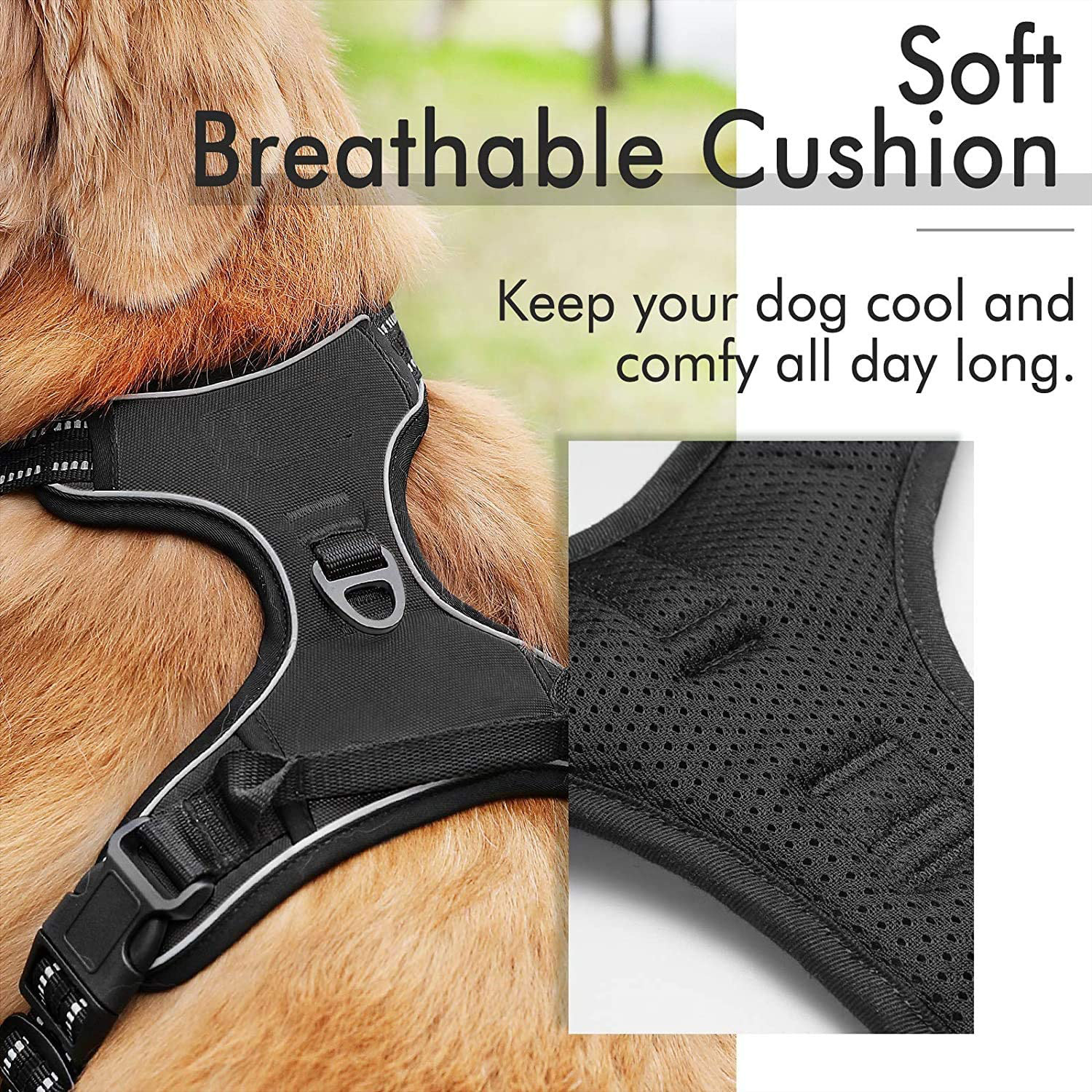 Wholesale snap-on pet chest strap medium and large dog vest traction rope reflective adjustable dog chest strap