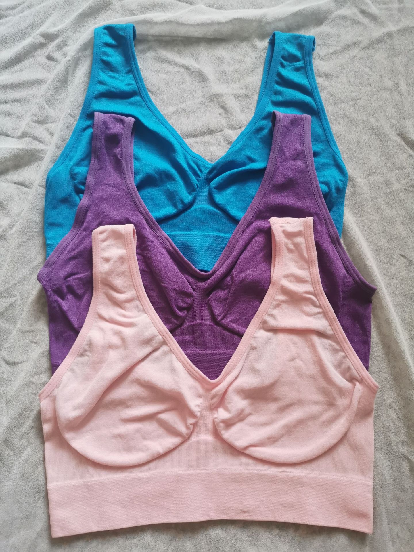 Cross-border ahh bra women's vest, bra vest, wrapped chest single layer sports bra vest
