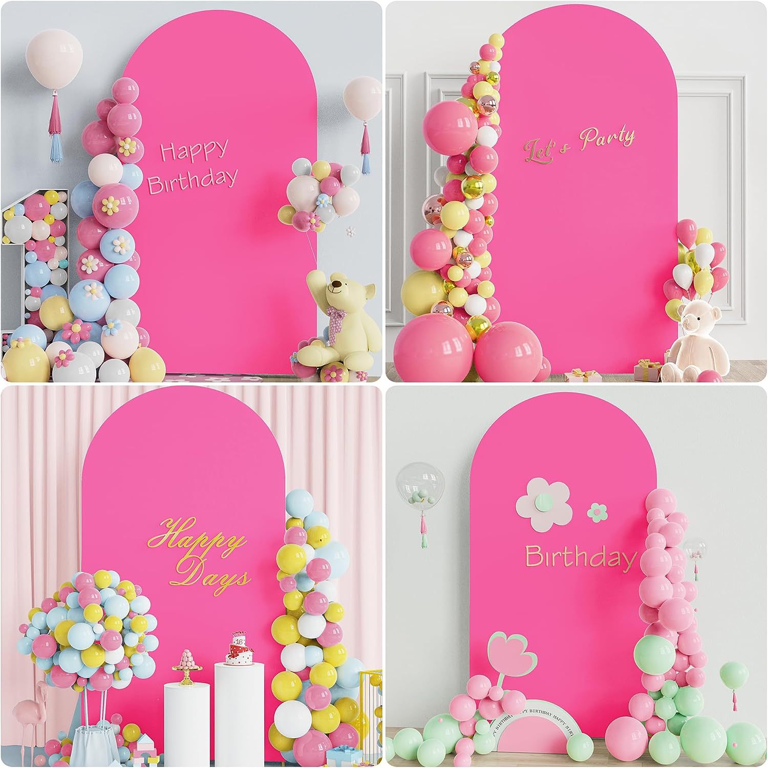 Wedding arch elastic cloth cover high elastic spandex solid color photography cloth decorative cloth cover outdoor screen decorative partition