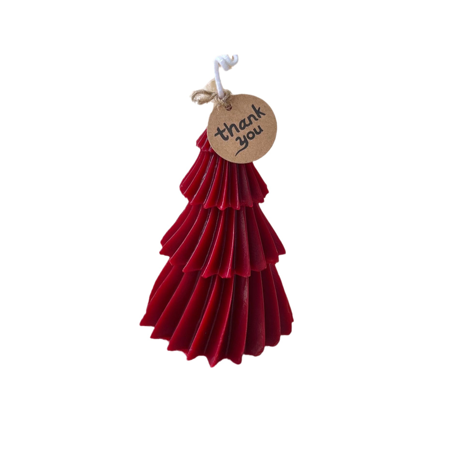 Christmas candle aromatherapy decoration birthday party gift decoration props origami Christmas tree aromatherapy candle wholesale