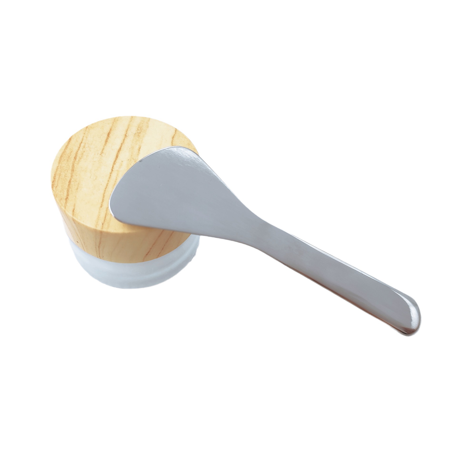 SOURCE manufacturer 304 stainless steel scoop essence eye cream spoon metal eye cream stick facial cream spoon facial mask beauty scoop