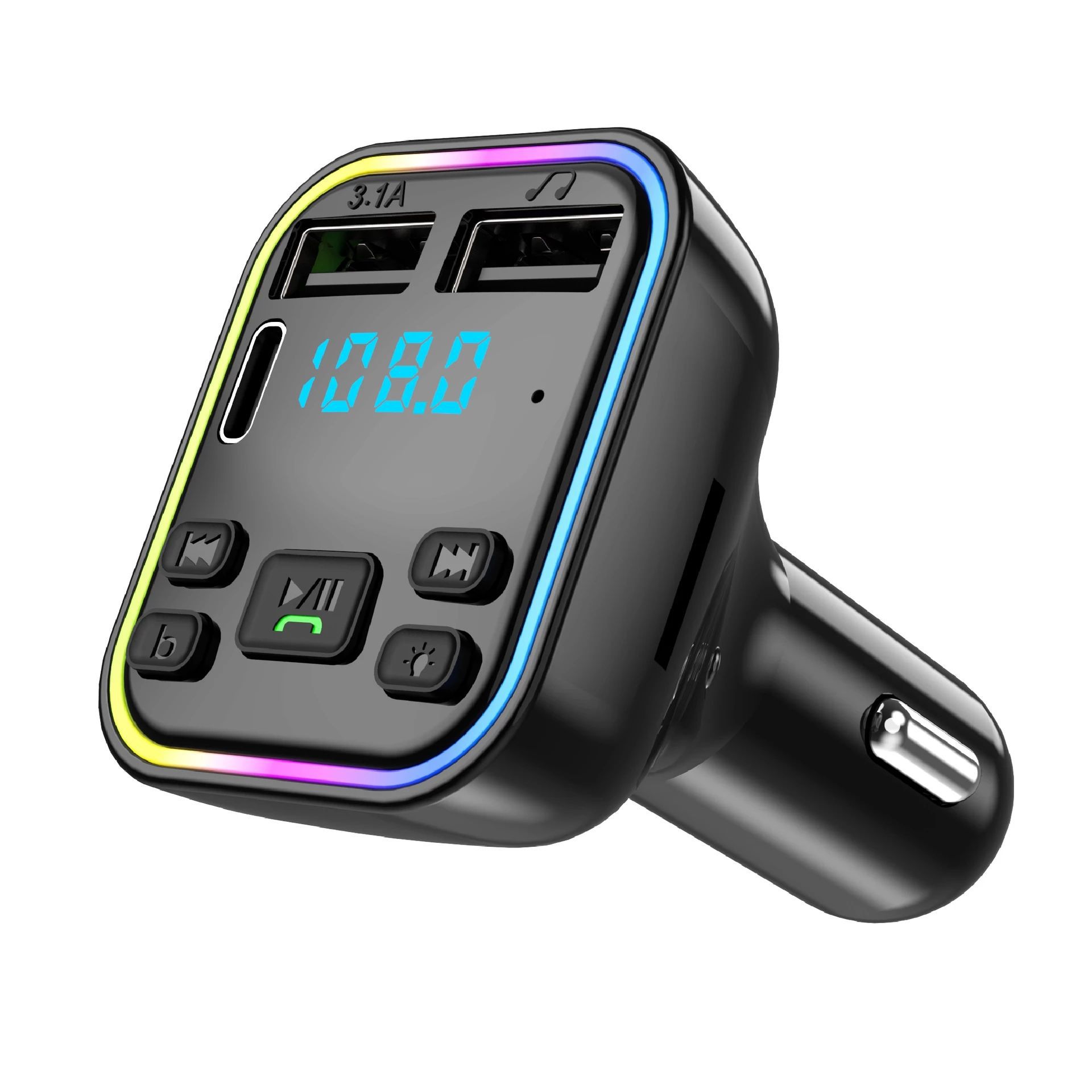 G38G37G39G40G41G42G44G45G46 Car MP3 Bluetooth Hands-Free Car FM Transmitter G Series
