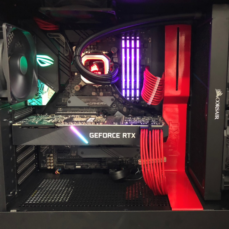 電源モジュールのマザーボードのグラフィックカードの延長線のシリコンゴムの線はネットの編み物の線の全モジュールの電源の長さの25cmを包みます。|undefined