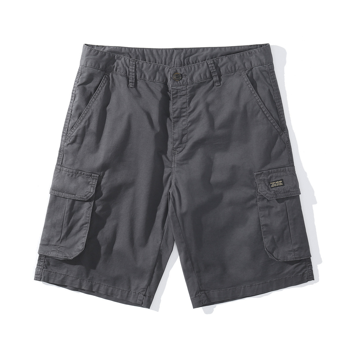 Summer Thin Working Pants Trendy Brand Straight Loose Shorts Cotton Casual Micro-elastic Sports Pants Men's Pants