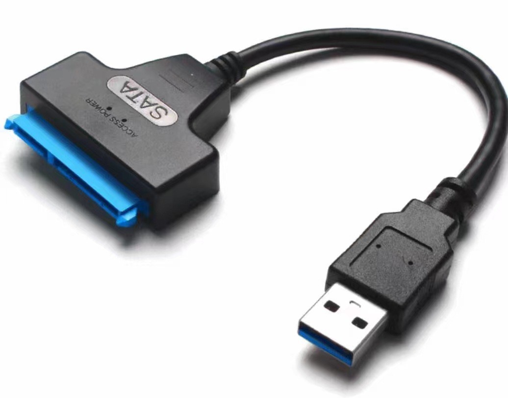 Wholesale 2.5 inch solid state drive adapter oxygen-free copper sata hard drive cable USB3.0 to SATA easy drive cable