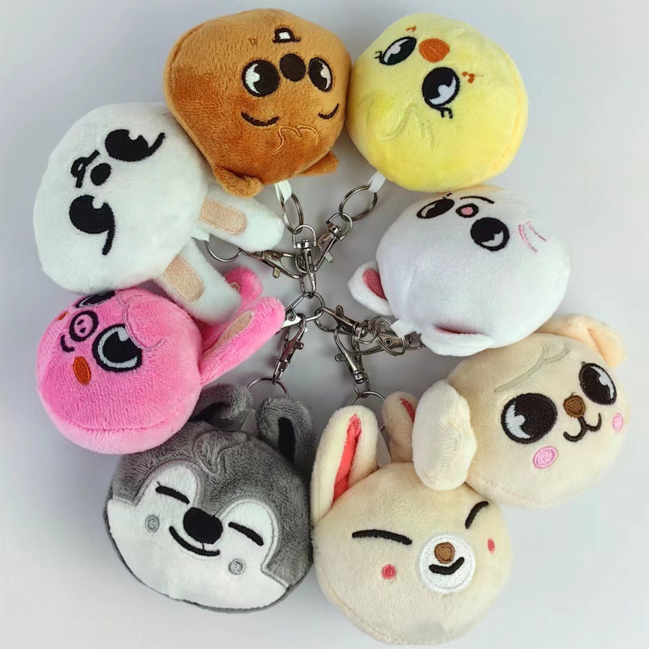 Stray Kids Skzo Wanderer Children\'s Pendant Doll Plush Toy Doll Keychain Cute Cartoon Design Suitable For Various Occasions