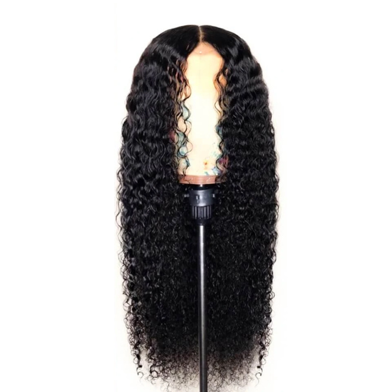 Corn perm long curly hair small curly African wig Europe and the United States cross-border Amazon wig manufacturers spot chemical fiber full head cover