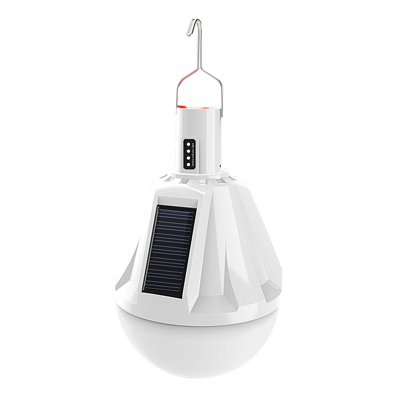 Cross-border solar charging multi-function USB maintenance household portable emergency light camping tent work light