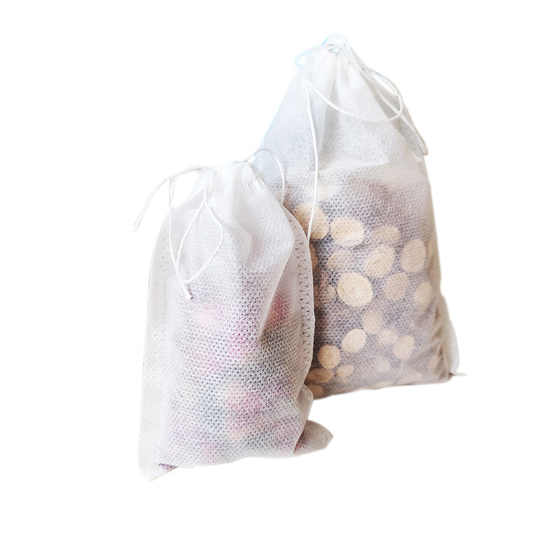 Cross-border wholesale disposable drawstring tea bag Chinese medicine decocting residue filter bag food grade non-woven tea bag