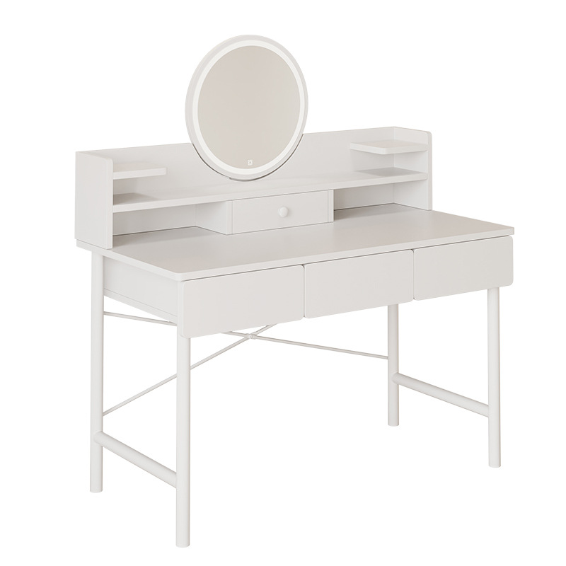 Makeup table bedroom dressing table small apartment modern simple 2023 new desk dressing table integrated simple table