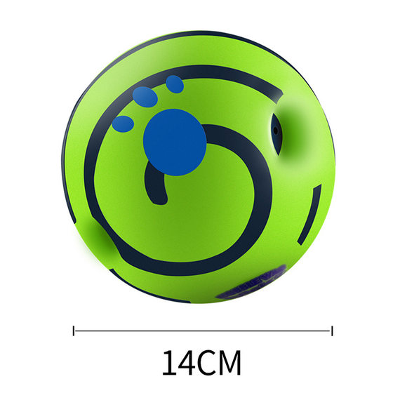 Dog Toy Ball Teeth Molar and Tooth Cleaning Interactive Pet Products Large Dog Puppy Bite Resistance to Soliciting Drowness Sound Big Dog Toy