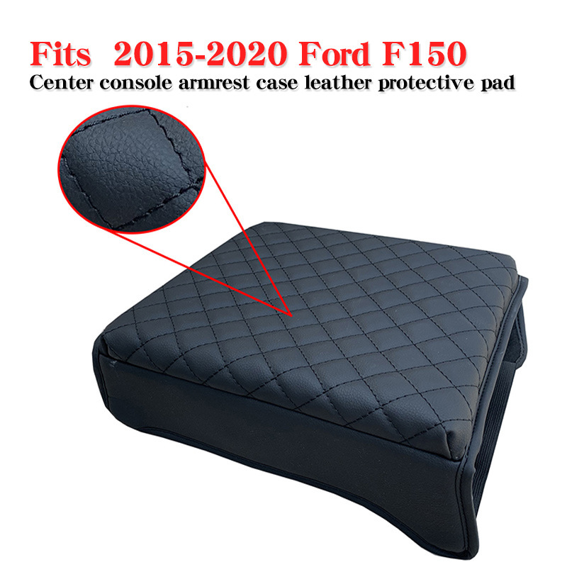 Potrivit pentru Ford F150 nou, model 15-20, cotiera, capac protector, modificare și renovare interior auto_voghion.com