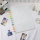 Transparent 3-inch 9-grid 20-page 180 card