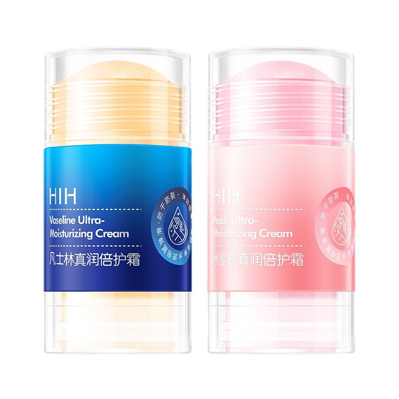 Cross-Border special for HIH Vaseline Peach Real Moisturizing Cream Moisturizing Stick Anti-dry and Moisturizing Heel in Autumn and Winter