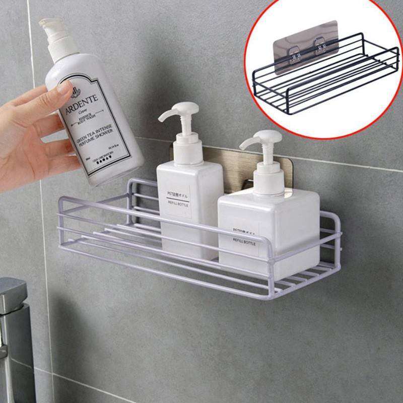 Toilet Corner Storage Rack Punch-free Toilet Washing Table Triangle Storage Rack Kitchen Seasoning Bottle Storage Rack