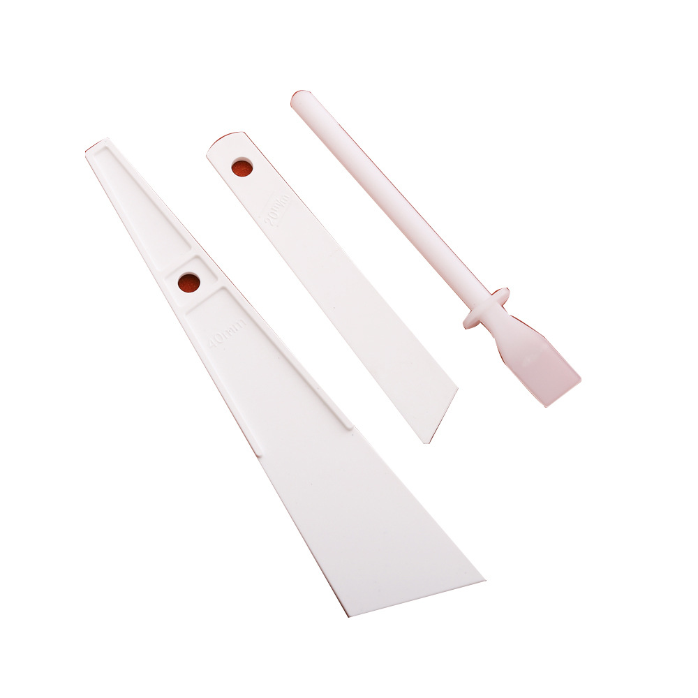 Handmade diy leather elastic upper film coating film scraping board leather goods bed surface glue tool glue stick