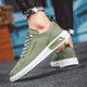 Canvas Shoes Men's Shoes Summer Breathable Ice Silk Cloth Shoes New Korean Fashionable All-match Men's Slip-on Low-top Shoes