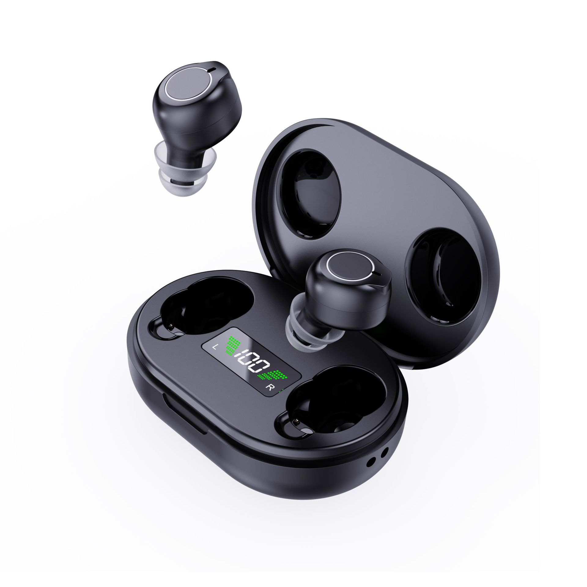 Cross-border rechargeable hearing aid voice amplifier for the elderly hearing aids sound collector digital display warehouse accessories