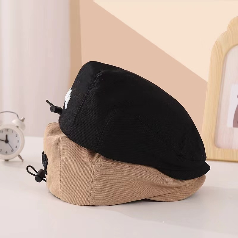Cappello in stile coreano per bambini, nuovo stile, berretto in denim coordinato, berretto per bambini, berretto regolabile in avanti per bambine_voghion.com