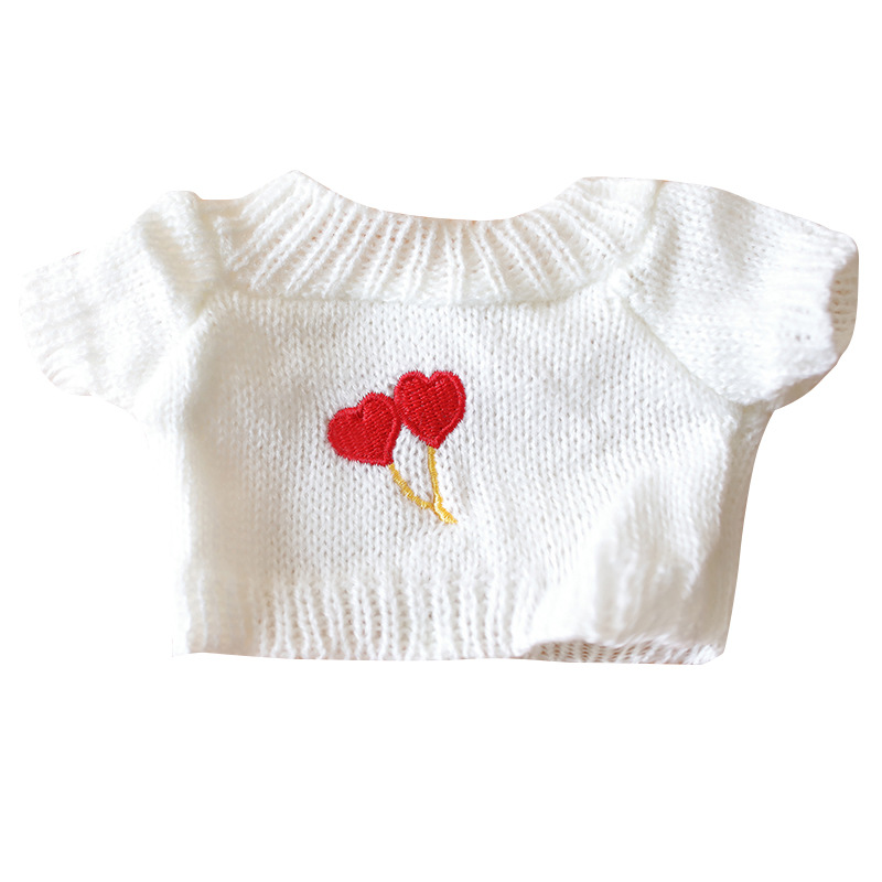 Little Bear Clothes Cotton Doll Doll Costume Sweater Sweater Teddy Bear 30cm Doll Plush Toy Doll